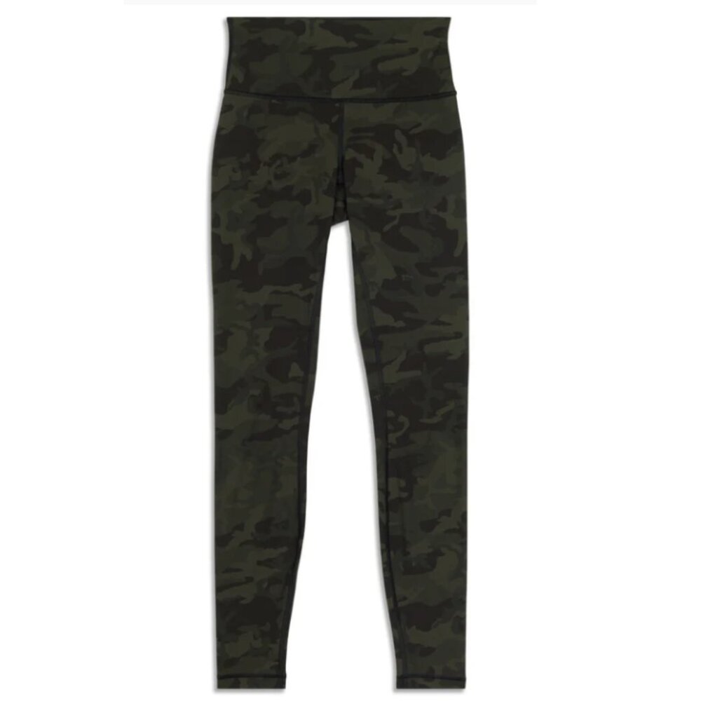 Lululemon Wunder Under Camo Leggings